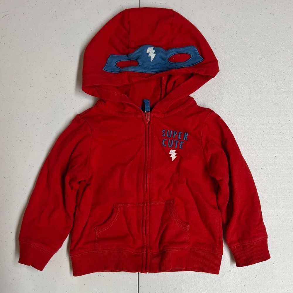 Carter’s Baby Super Hero Zip Hoodie 18M